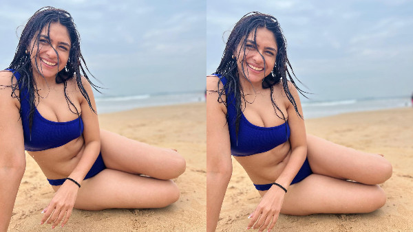 బీచ్ లో బికినీ.. తడిచిన అందాలతో..