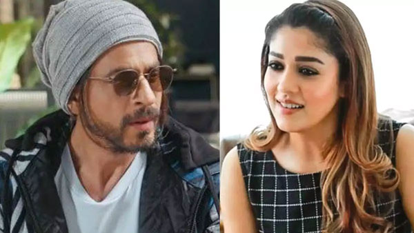 Nayanatara romance with Shah Rukh Khans Jawan song Video leaked in Social media Nayanatara romance with Shah Rukh Khans Jawan song Video leaked in Social media