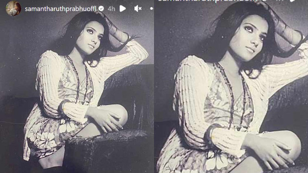 Actress Samantha ruth prabhu vintage photo viral Actress Samantha ruth prabhu vintage photo viral