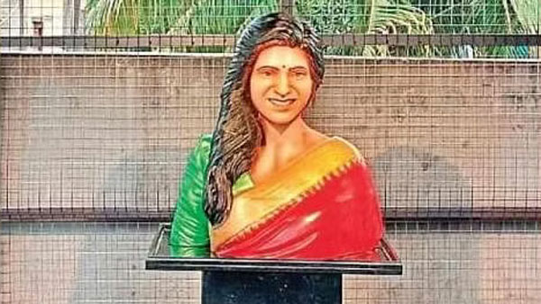 Samantha Die Hard Fan Sandeep Built Temple For Her At Alapadu And Its Expenditure 