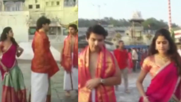 తిరుమలలో ప్రియుడితో కలిసి జాన్వీ