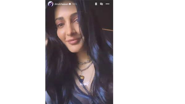 Actress Shruti Haasan Latest Selfie Goes Viral