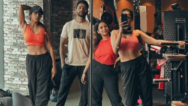 Varun Sandesh Wife Vithika Sheru Stunning Looks In Latest Gym Photos Varun Sandesh Wife Vithika Sheru Stunning Looks In Latest Gym Photos