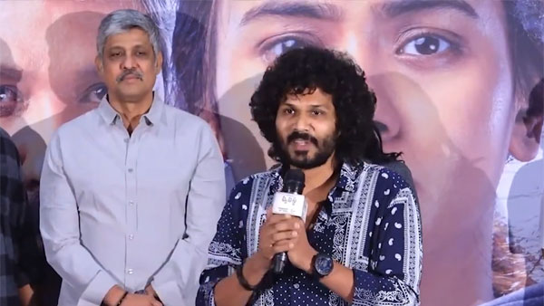 Hero Karthik Ratnam teases Hebah Patel at Vyavstha Web Series Launch Press meet
