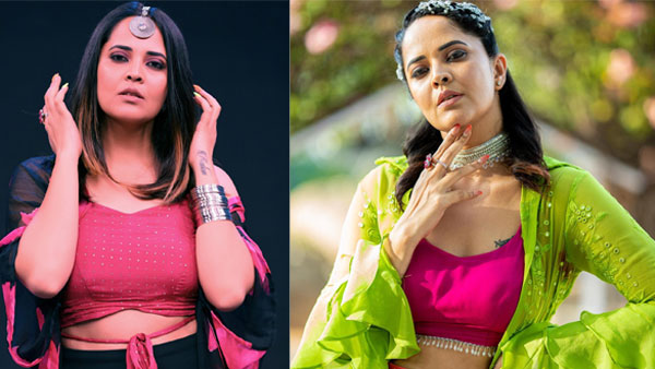Anasuya Bharadwaj bold and Stunning photo as Sumanthi in Vimanam Movie goes viral