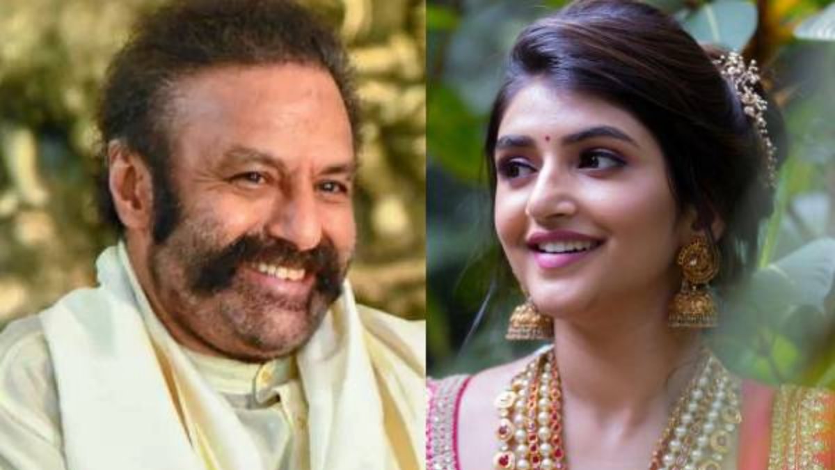Balakrishna Slaps Sreeleela