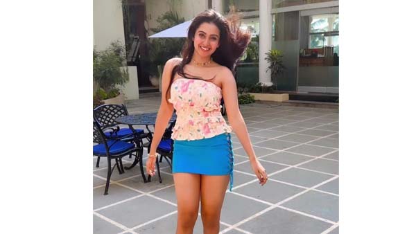 Deepika Pilli Ravishing Hot Looks In Latest Blue Colour Short Goes Viral