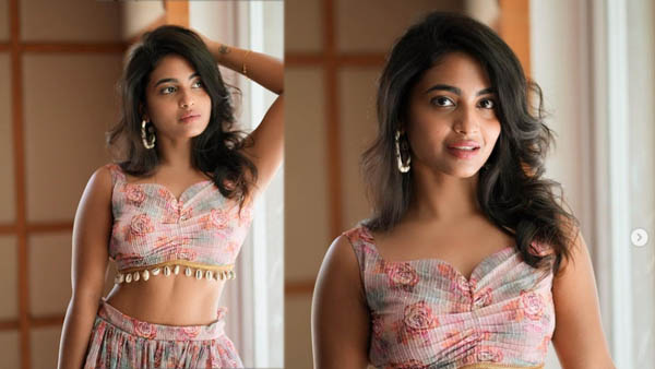 Bigg Boss Beauty Dethadi Alekhya Harika Ravishing Looks In White Sleeveless Blouse