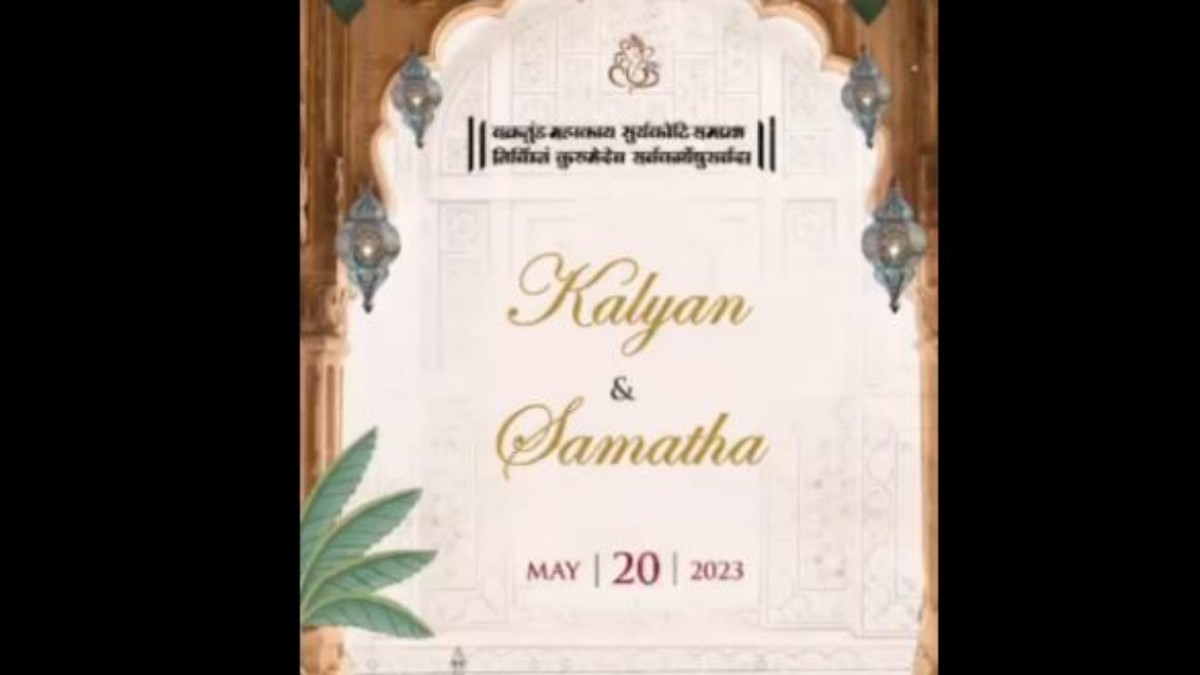 DVV Danayya Son Kalyan Wedding