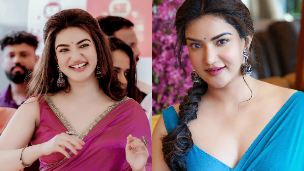 Actress Honey Rose Latest Sizzling Looks In Black Sleeveless Dress