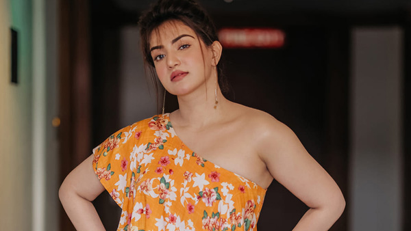 Actress Honey Rose Latest Sizzling Looks In Black Sleeveless Dress