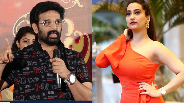 Anchor Manjusha gets satires from JD Chakravarthy at Music Event by VJ Jayathi