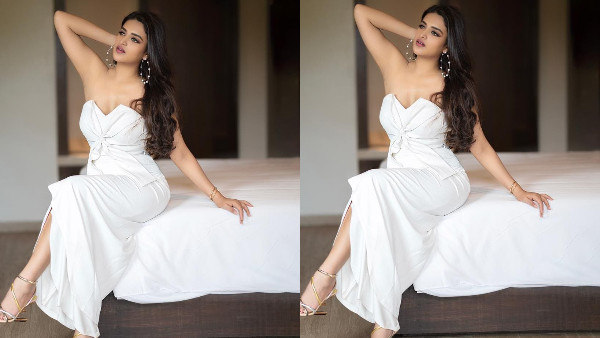 Beautiful actress Nidhhi Agerwal latest stunning glamorous photos viral