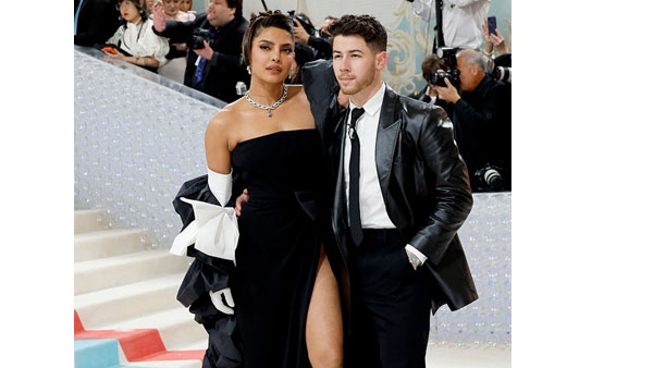 Priyanka Chopra Nick Jonas slay the Met Gala 2023 red carpet,
