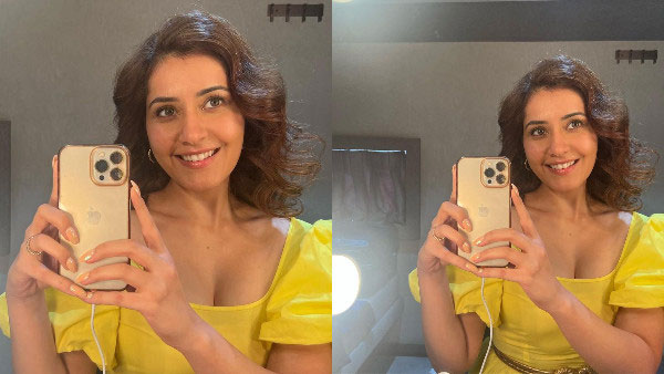 Rashi Khanna Glamour Look In Latest Yellow Colour Dress Over Ad Shoot Rashi Khanna Glamour Look In Latest Yellow Colour Dress Over Ad Shoot