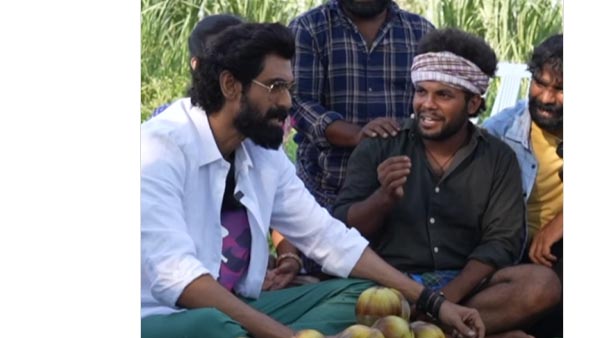 Bigg boss fame Gangavva kallu dawath to Rana Daggubati Bigg boss fame Gangavva kallu dawath to Rana Daggubati