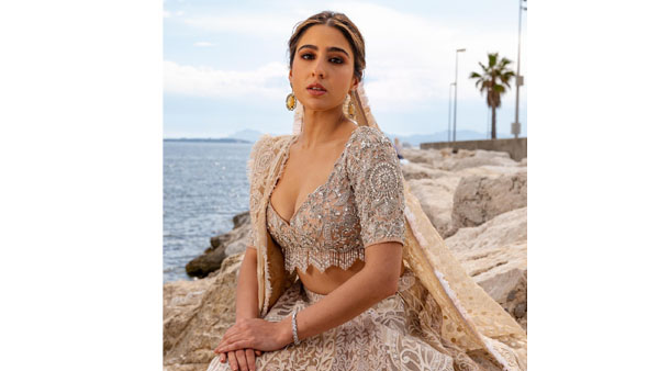 Actress Sara Ali Khan Looks Stunning At Cannes 2023