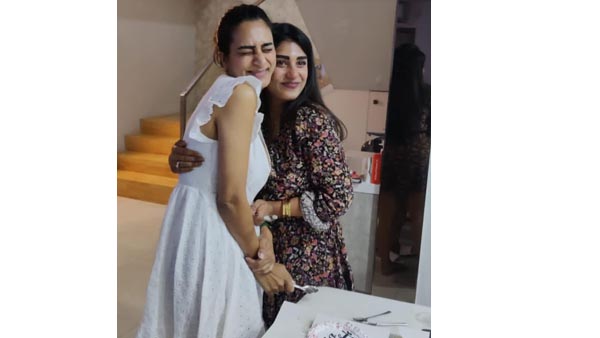 Actress Surekha Vani Stunning Look In Latest White Sleeveless Dress