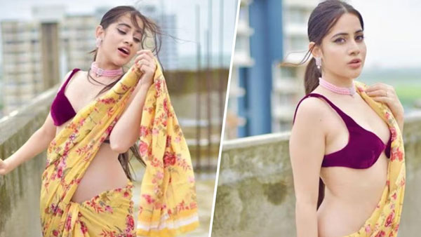 Urfi Javed Stunning Looks In Latest Bubblegum Dress Goes Viral Urfi Javed Stunning Looks In Latest Bubblegum Dress Goes Viral