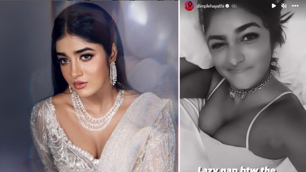 Telugu Actress Dimple Hayathi Latest Photo Shakes Internet