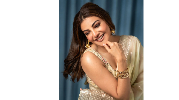 Kajal Aggarwal Looks Stunning in Latest Saree Photos