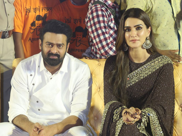 Kriti Sanon Comments On Prabhas In Adipurush Pre Release Event At Tirupati