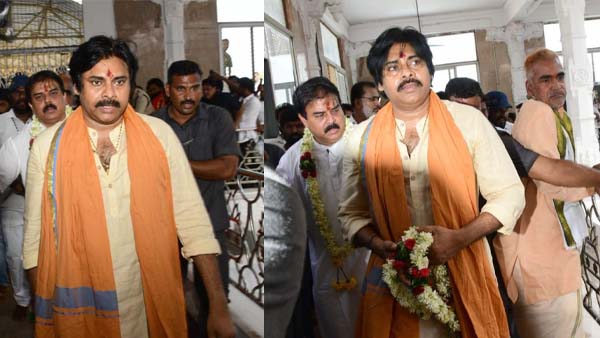 Pawan Kalyan starts Varahi Vijaya Yatra on Che Guevara birthday at Annavaram Satyadeva temple
