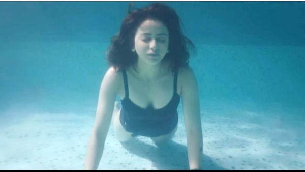 Rakul Preet Singh Under Water Scene For 14 Hours In I Love You Movie