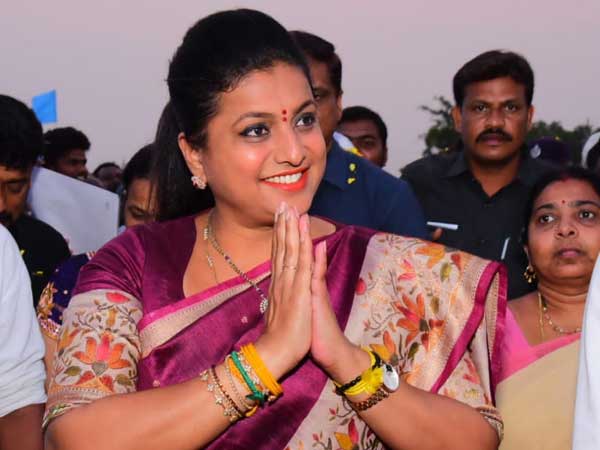 AP Minister RK Roja Admitted In Chennai Apollo Hospital Due To Leg Pain
