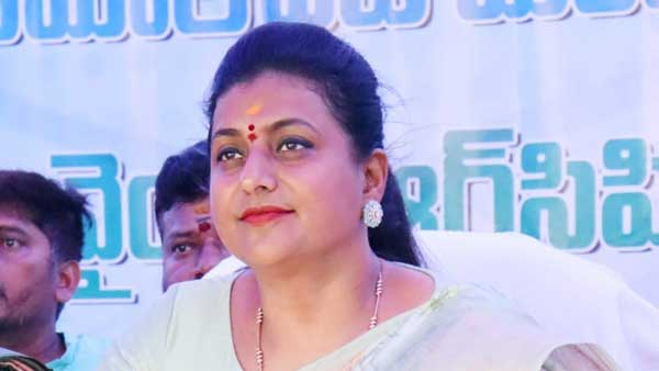 AP Minister RK Roja Admitted In Chennai Apollo Hospital Due To Leg Pain