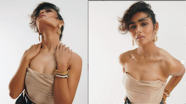 Shalini Pandey Ravishing Hot Look In Latest Bra Selfie Pic With Cat