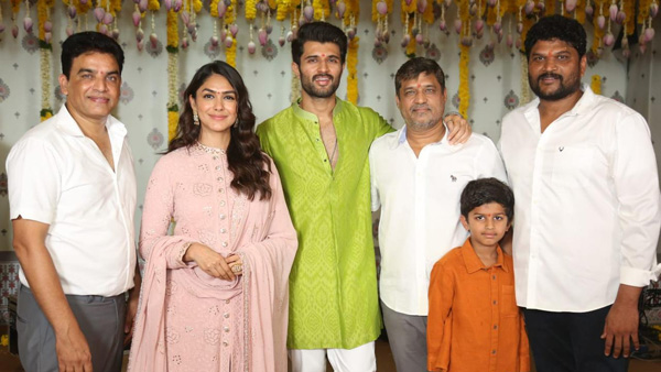 Mrunal Thakur to romance with Vijay Deverakonda in Dil Rajus VD13