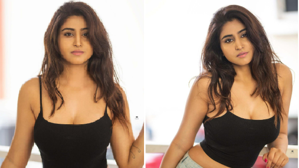 Anchor Varshini Sounderajan Looks Awesome in Half Saree