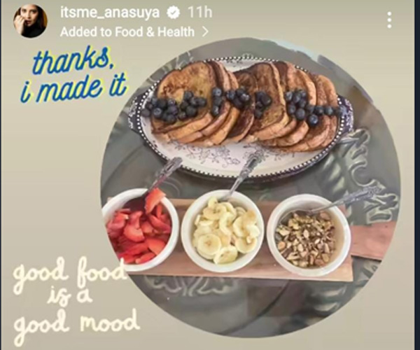 Actrees Anasuya Bharadwaj Posted A Kids Photo viral in social media