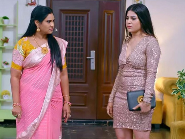Swapna Humiliates Dhanya in July 22nd 2023 Episode number 155 in Brahmamudi Telugu Serial