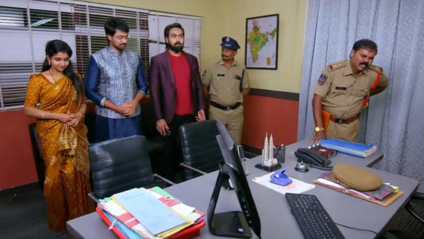 Raj saves kavya and Kalyan from police station in July 12th 2023 Episode number 146 in Brahmamudi Telugu Serial Raj saves kavya and Kalyan from police station in July 12th 2023 Episode number 146 in Brahmamudi Telugu Serial