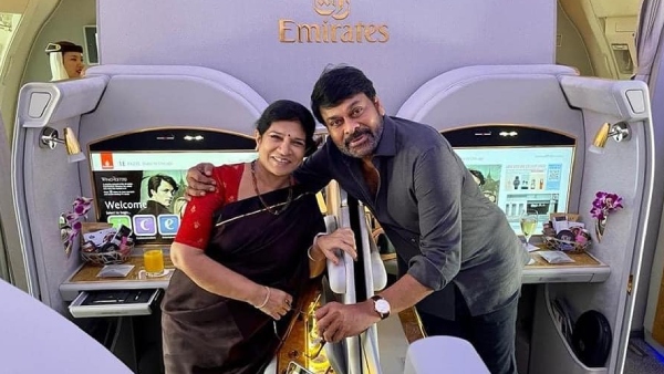 Megastar Chiranjeevi went on an American tour with his wife. Along with that he also gave his next movie update. Megastar Chiranjeevi went on an American tour with his wife. Along with that he also gave his next movie update.