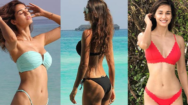 Project K Actress Disha Patani Sizzling Look In Latest Pink Colour Top Project K Actress Disha Patani Sizzling Look In Latest Pink Colour Top