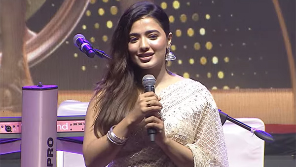 Ketika Sharma, Uravashi Rautela speech at BRO Pre Release Event