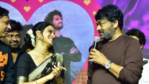 Chiranjeevi Praises on Anand, Vaishnavi and Baby Team At Baby Mega Cult Celebrations