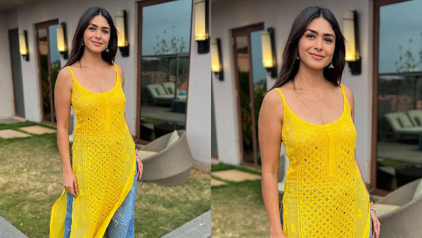 Mrunal Thakur Attracts With Her Ravishing Look In Latest Photo