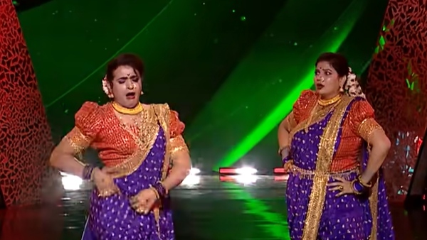 Nataraj Master Lady Getup Classical Dance Performance In Neethone Dance Show