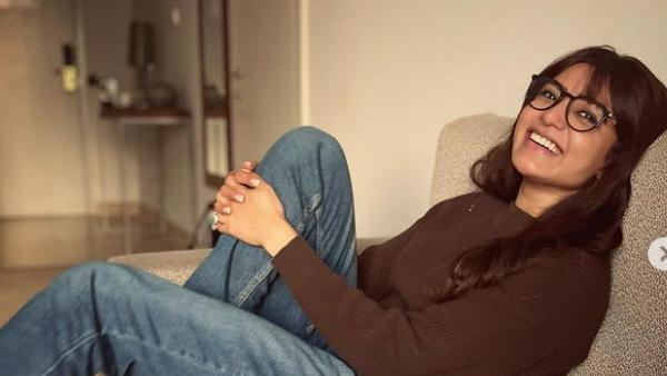 Heroine Samantha Latest Ice Bath Video Viral in Social Media