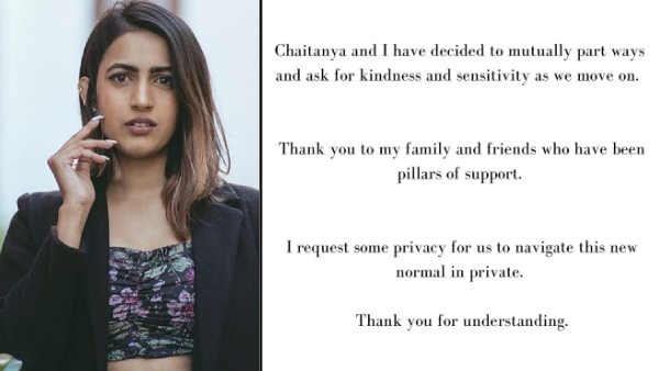 Niharika Konidela First Post On Her Divorce With Chaitanya Jonnalagadda