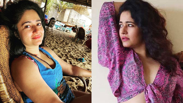 Actress Poonam bajwa posted a hot selfie video in instagram by wearing pink colour bikini dress in cool weather 