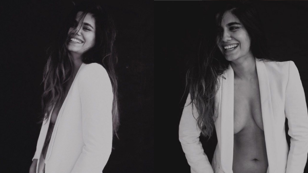 Telugu Actress Shreya Dhanwanthary Stunning Hot Looks In Green Colour Bra 