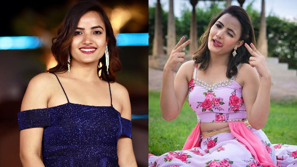 Bigg Boss Fame Siri Hanumanth Adorable Looks In Latest Purple Colour Dress