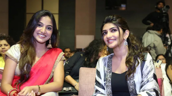 Heroein Sreeleela speech in slum dog husband pre wedding celabration 