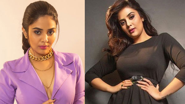 Glamorous anchor sreemukhi stunning still viral 