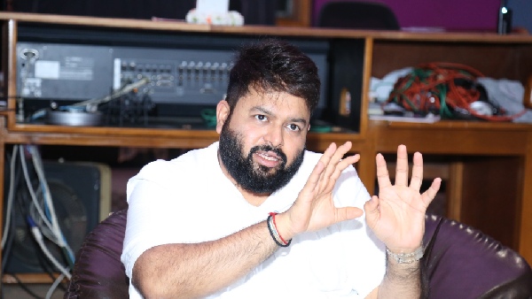 Music Director Thaman S emotional words about MS Dhoni in Bro promotional interview